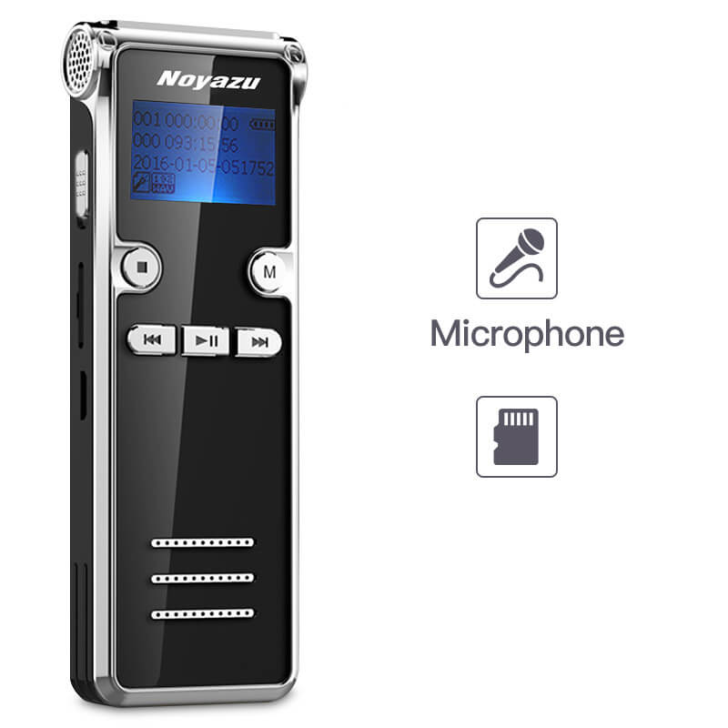 3 In 1 Digital Dictaphone Internal memory 8Go