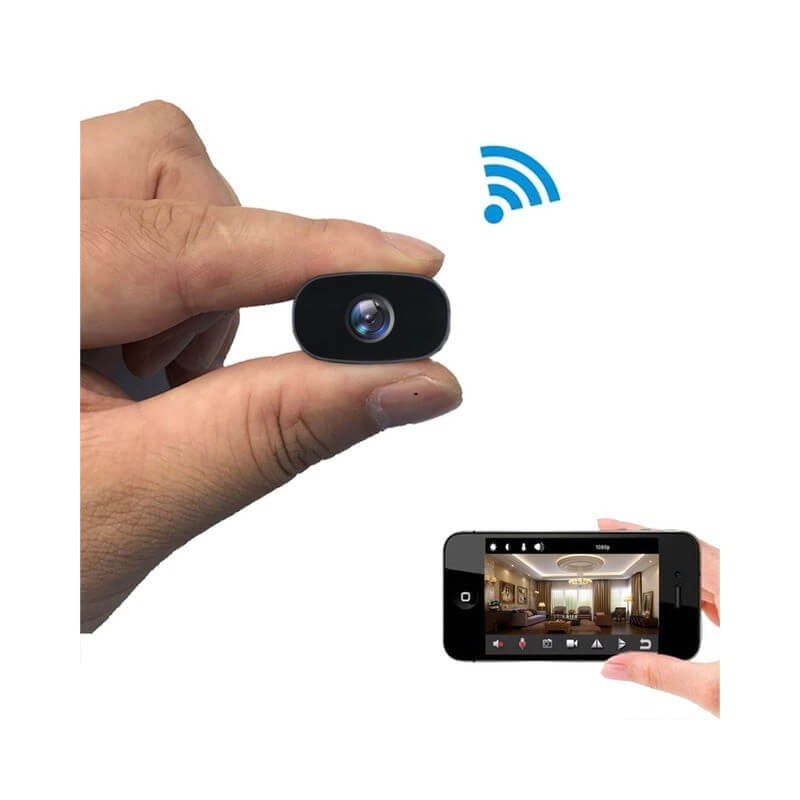 Mini cámara Wifi Full HD para sus usos privados y empresariales