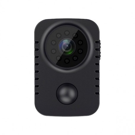 Mini caméra de surveillance Full HD - caméra corporelle Mémoire Non-inclus