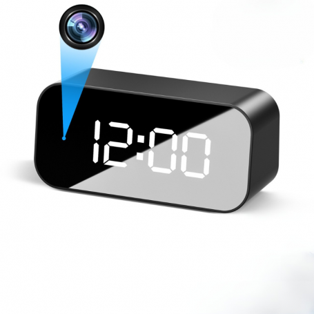 Full HD spy camera alarm clock with motion detection - 4