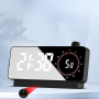 Full HD WiFi rectangular spy camera alarm clock - 2