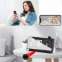 Full HD rechteckige Wifi Spion Kamera Wecker - 3